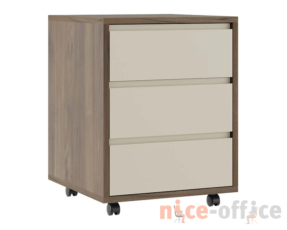 Тумба подкатная с 3 ящиками 45x47x59 Артвуд / Artwood
