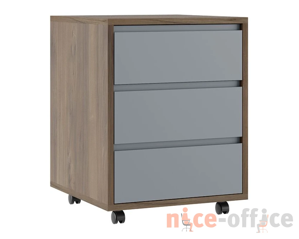Тумба подкатная с 3 ящиками 45x47x59 Артвуд / Artwood
