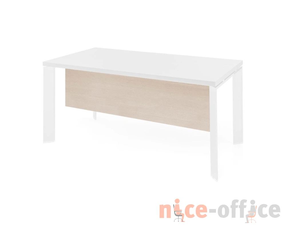 Передняя панель стол 160x1,8x40 Fermo/Rotonda Дуб светлый