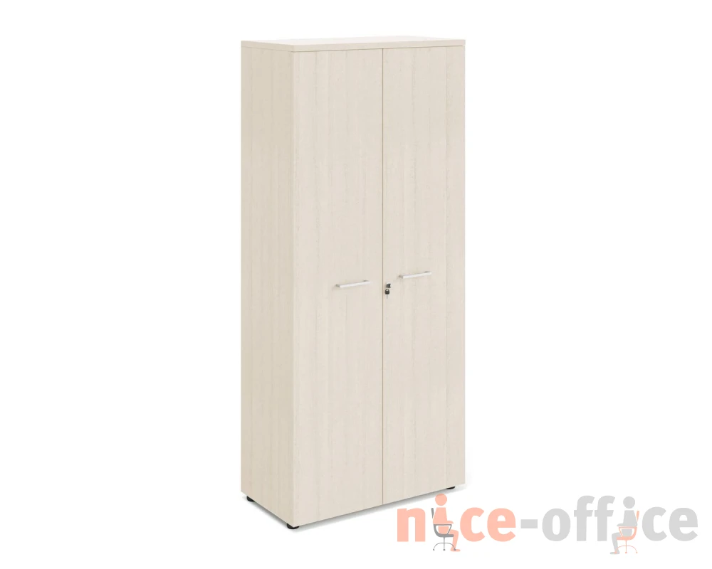 Шкаф для бумаг закрытый 80x42x182 Fermo/Rotonda Дуб светлый