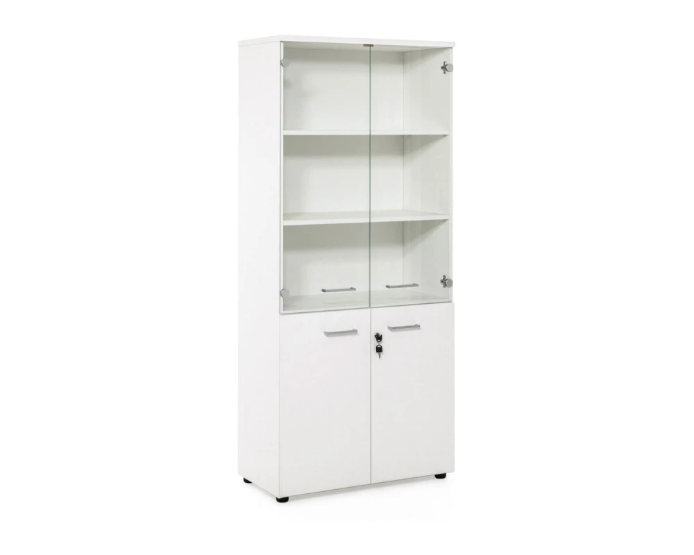 Шкаф комбинированный 80x42x182 Tour Белый