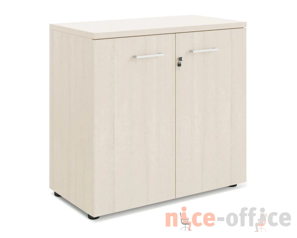 Шкаф низкий 2 двери 80x42x77 Fermo/Rotonda Дуб светлый