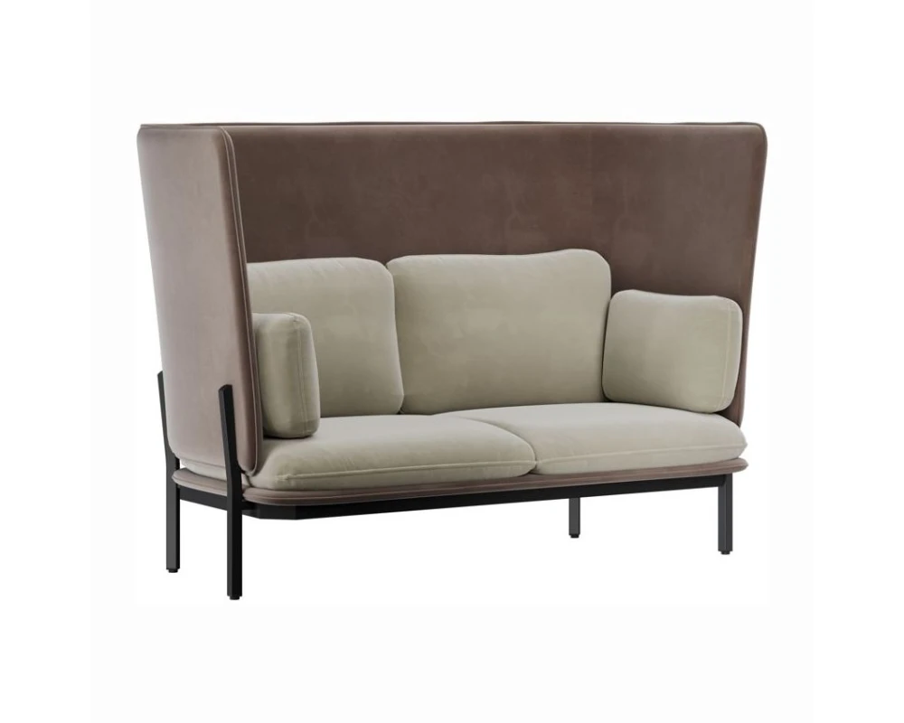 Диван двухместный с высокой спинкой Стато / Stato