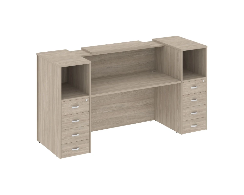 Ресепшн K-10 2244x766x1187 Оникс / Onix