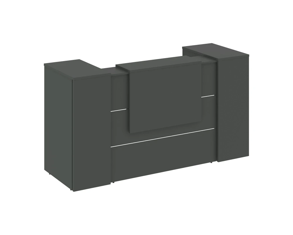 Ресепшн K-10 2244x766x1187 Оникс / Onix