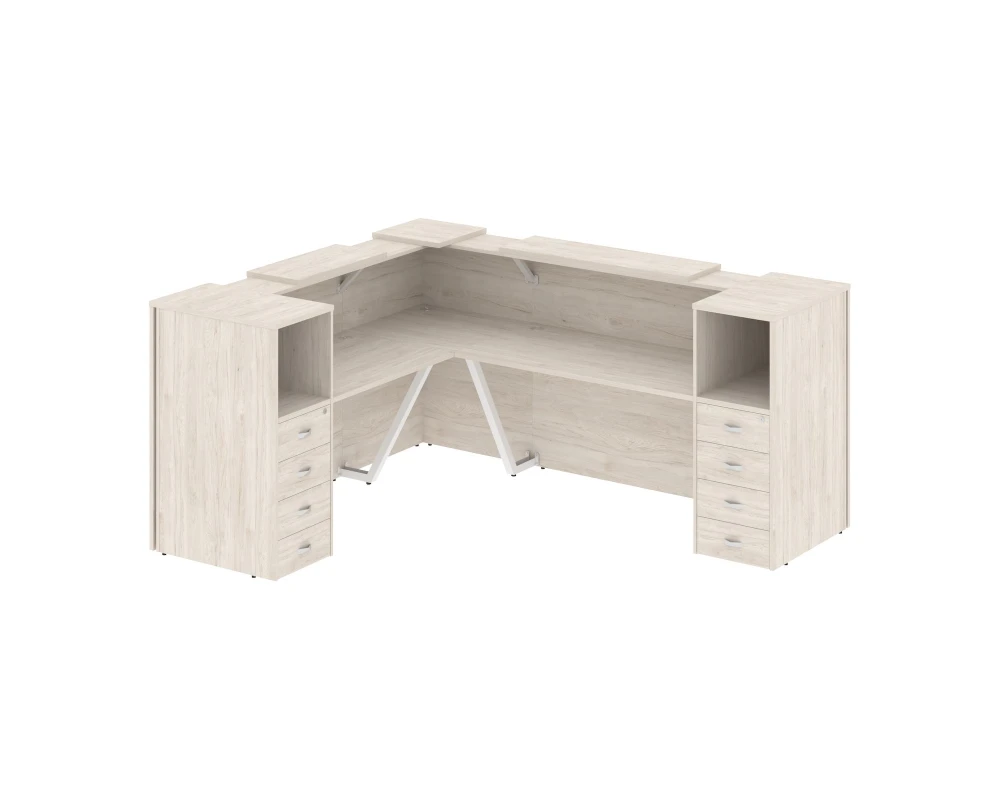 Ресепшн K-29 2575x2175x1187 Оникс / Onix