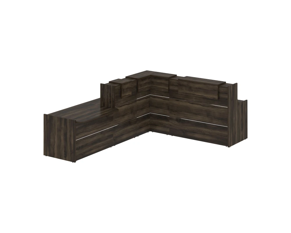 Ресепшн K-34 3180x2600x1187 Оникс / Onix