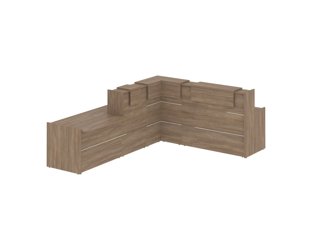 Ресепшн K-34 3180x2600x1187 Оникс / Onix