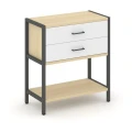 Акация лорка/Белый/Антрацит