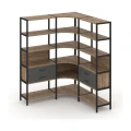 Дуб табак/Антрацит/Черный