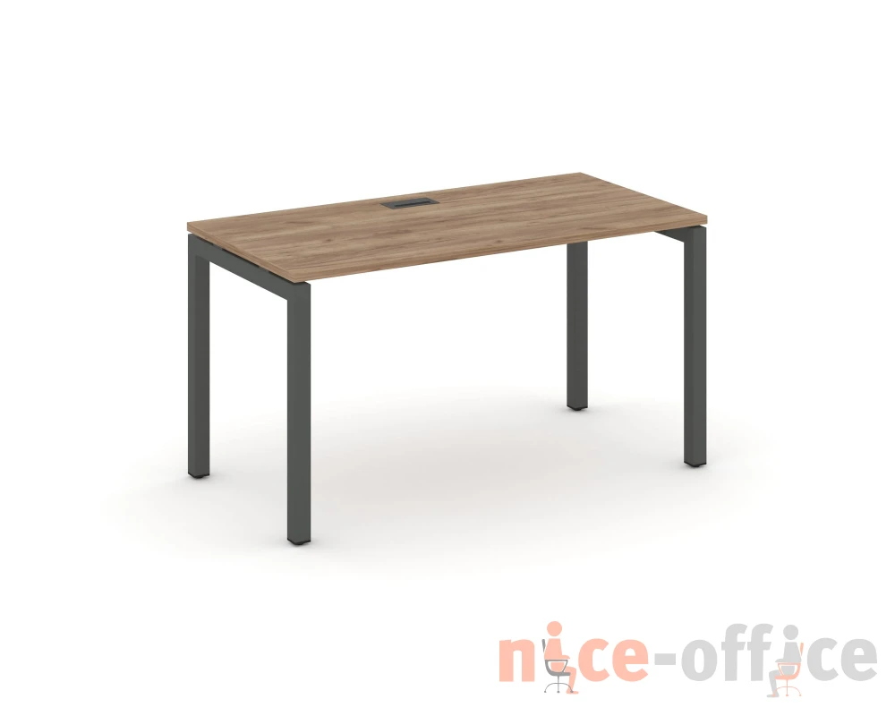 Стол письменный на П-образном каркасе 50 мм 1580x600x750 Стайл Проджект / Style Project