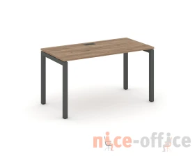 Стол письменный на П-образном каркасе 50 мм 1580x600x750 Стайл Проджект / Style Project images