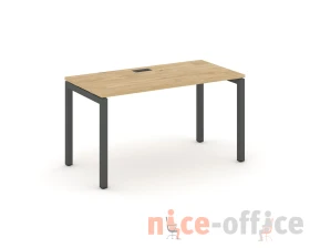 Стол письменный на П-образном каркасе 50 мм 1580x600x750 Стайл Проджект / Style Project images