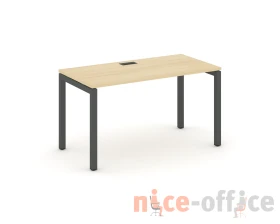 Стол письменный на П-образном каркасе 50 мм 1580x600x750 Стайл Проджект / Style Project images
