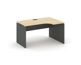 Стол рабочий эргоном. правый 1380x700/980x750 Стайл Проджект / Style Project images