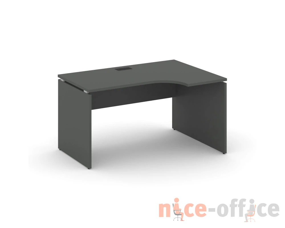 Стол рабочий эргоном. правый 1380x800/980x750 Стайл Проджект / Style Project