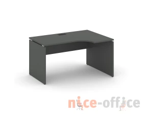 Стол рабочий эргоном. правый 1380x800/980x750 Стайл Проджект / Style Project images