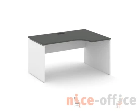 Стол рабочий эргоном. правый 1380x800/980x750 Стайл Проджект / Style Project images
