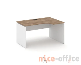 Стол рабочий эргоном. правый 1380x800/980x750 Стайл Проджект / Style Project images