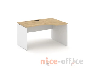 Стол рабочий эргоном. правый 1380x800/980x750 Стайл Проджект / Style Project images