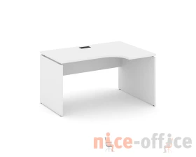 Стол рабочий эргоном. правый 1380x800/980x750 Стайл Проджект / Style Project images