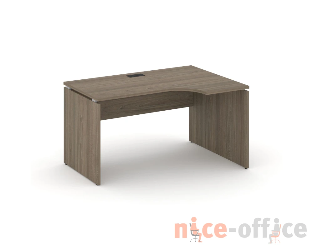 Стол рабочий эргоном. правый 1380x800/980x750 Стайл Проджект / Style Project