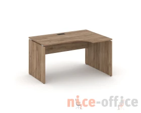 Стол рабочий эргоном. правый 1380x800/980x750 Стайл Проджект / Style Project images