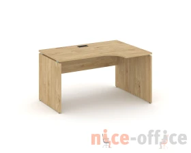 Стол рабочий эргоном. правый 1380x800/980x750 Стайл Проджект / Style Project images