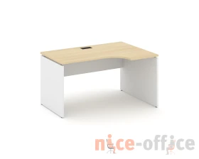 Стол рабочий эргоном. правый 1380x800/980x750 Стайл Проджект / Style Project images