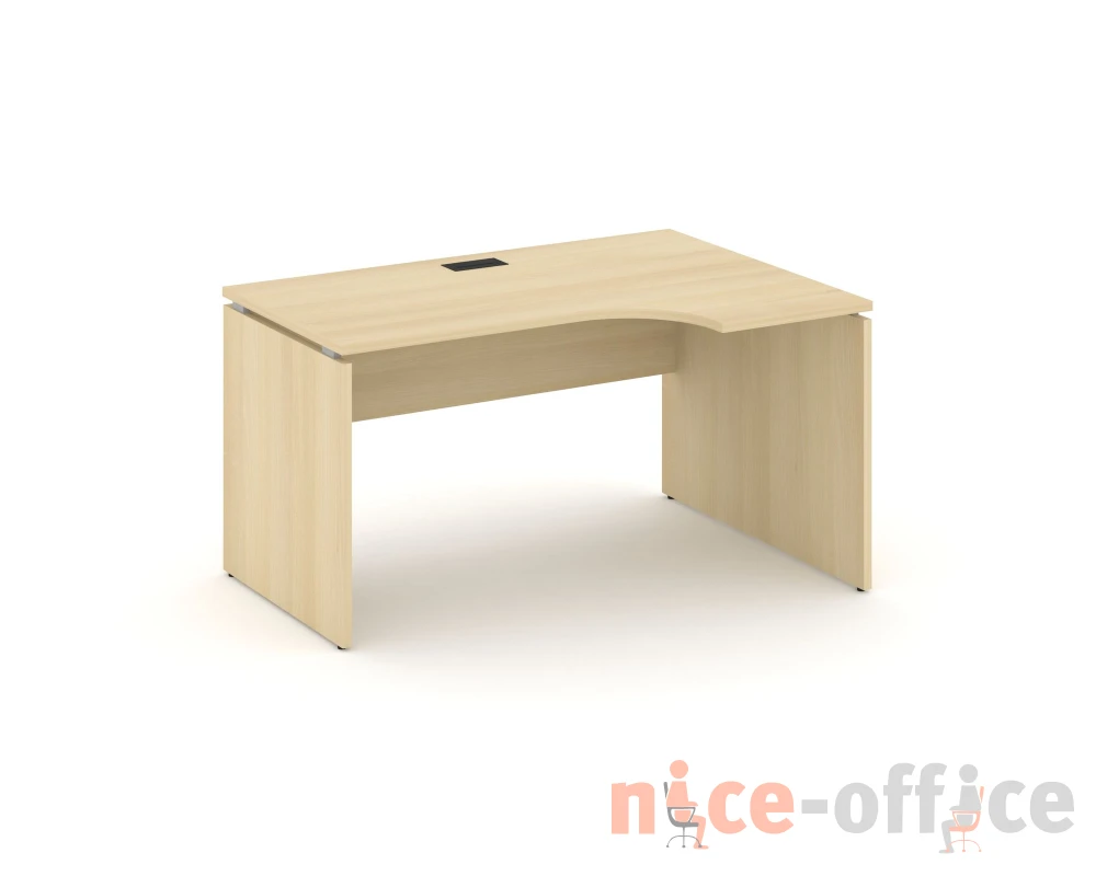Стол рабочий эргоном. правый 1380x800/980x750 Стайл Проджект / Style Project