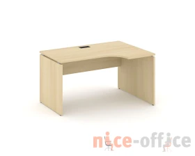 Стол рабочий эргоном. правый 1380x800/980x750 Стайл Проджект / Style Project images