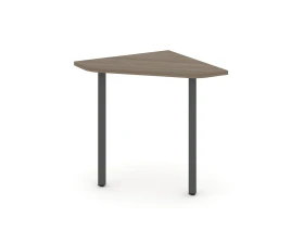 Угловой элемент стола на П-образном каркасе 40 мм 600x600x750 Стайл Проджект / Style Project images