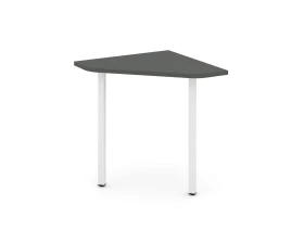 Угловой элемент стола на П-образном каркасе 40 мм 800x800x750 Стайл Проджект / Style Project images