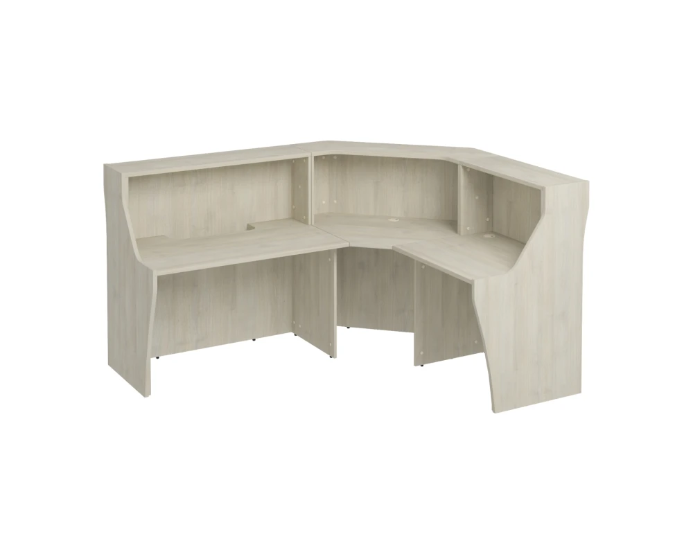 Стойка ресепшн угловая с вырезом левая/правая 217 Комфорт