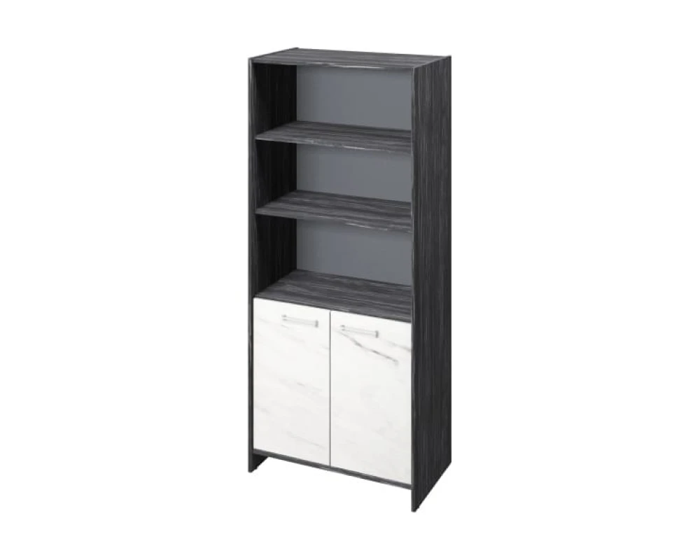 Шкаф для документов широкий с 4 полками полуоткрытый Фестус / Festus