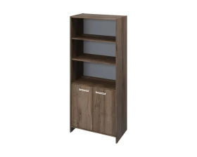 Шкаф для документов широкий с 4 полками полуоткрытый Фестус / Festus images