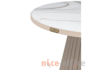 Столик журнальный SHT-CT38-C2 Корица/Мраморное золото images