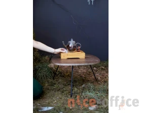 Столик журнальный SHT-CT52-1 Тирион/Черный муар images
