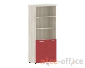 Шкаф с 1 комплектом глухих малых дверей и топом 854х452х1958 Torr Люкс images