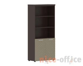 Шкаф с 1 комплектом глухих малых дверей и топом 854х452х1958 Torr Люкс images