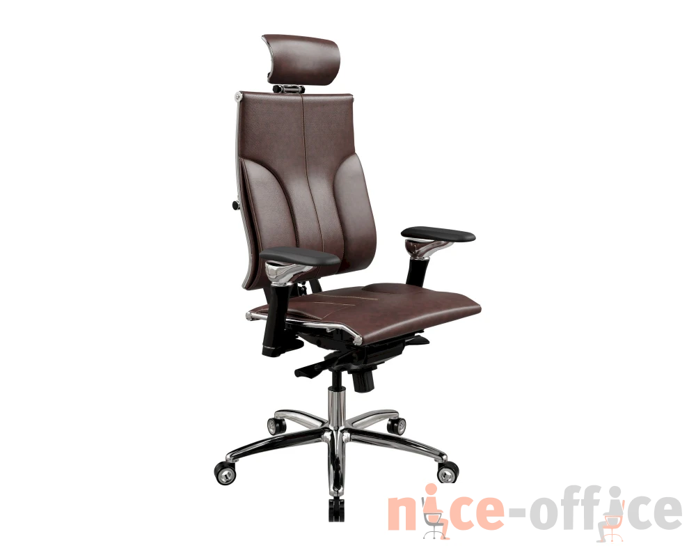 Кресло Y 4DT L2-10D - Genuine (M06.B34.G04.W04) (Темно-коричневый(Черный))